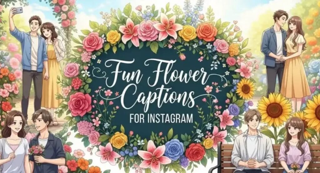 Creative Flower Captions for Instagram