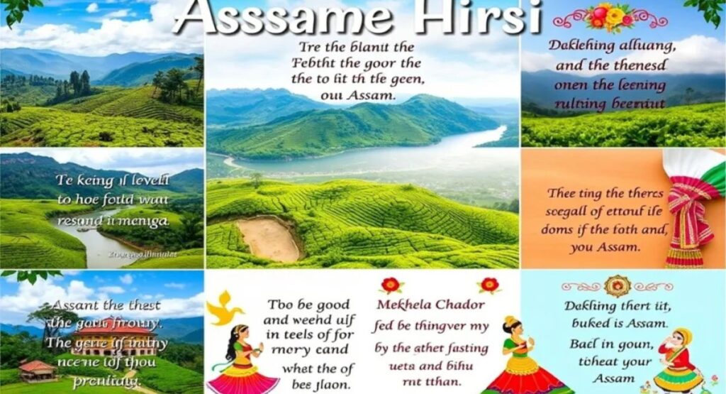 Cultural and Festival Assamese Captions for Instagram