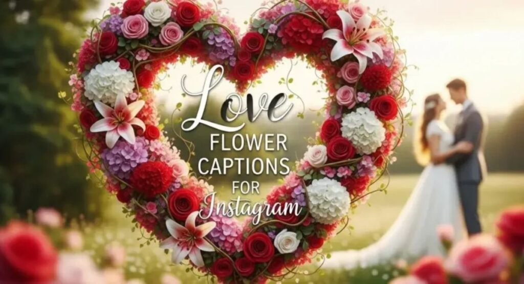 Flower Captions for Specific Flowers & Occasions