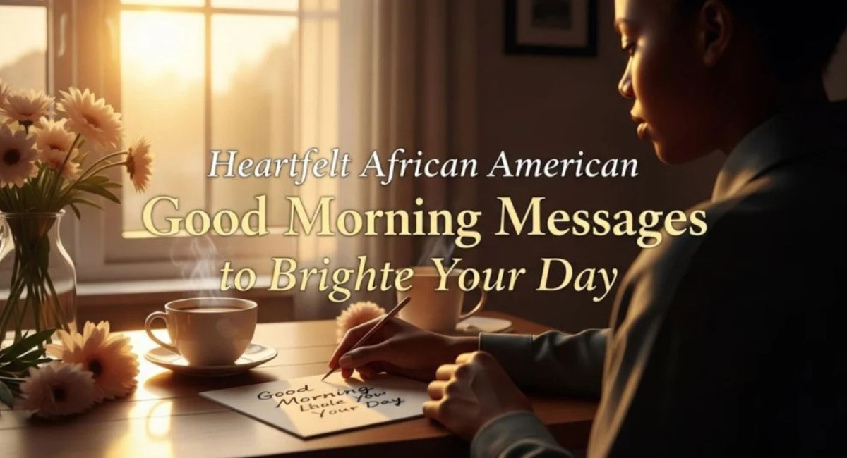 Heartfelt African American Good Morning Messages to Brighten Your Day