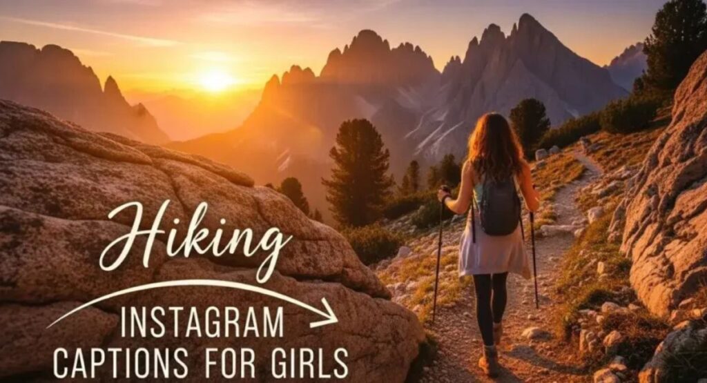 Hiking Instagram Captions for Girls