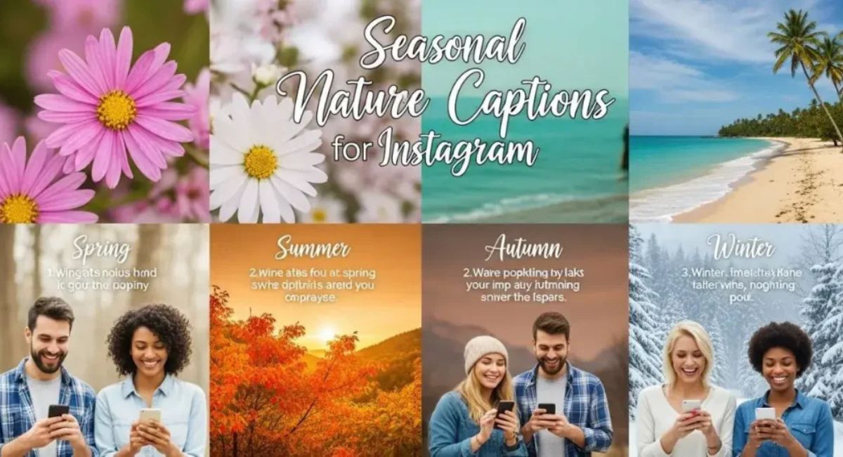 Seasonal Nature Captions