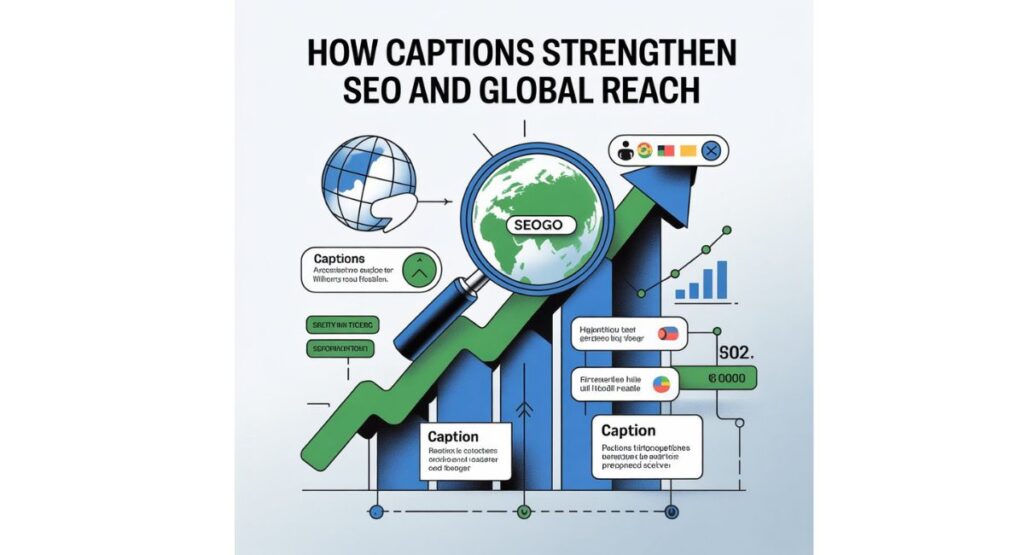 How Captions Strengthen SEO and Global Reach